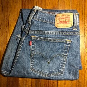 Levi’s 550 Relax Fit Bootcut Blue Jeans Pants 16